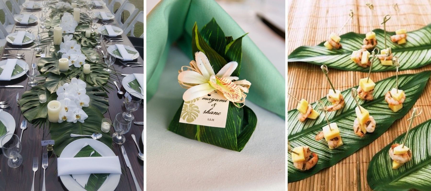 exotisches Essen Hochzeit Lebenspartnerschaft