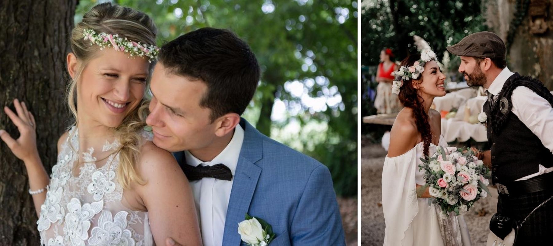 Hochzeit Flechtfrisur
