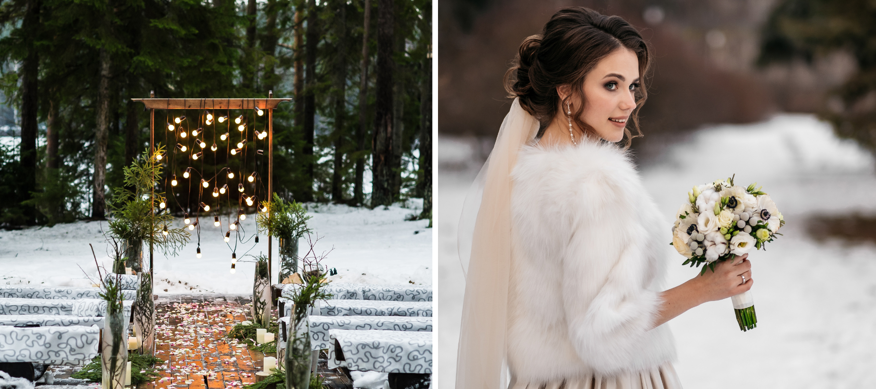 Winter-Hochzeit