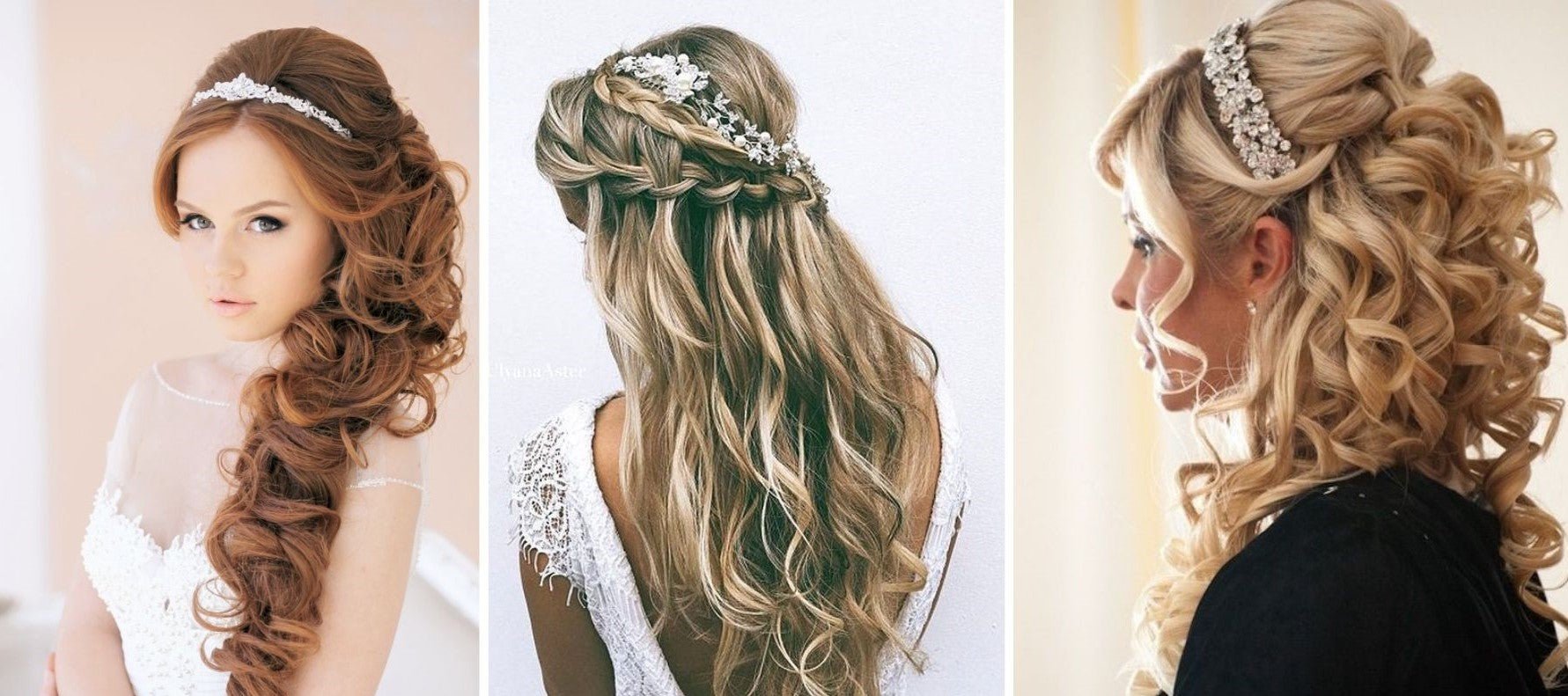 lange Haare Tiara Frisur