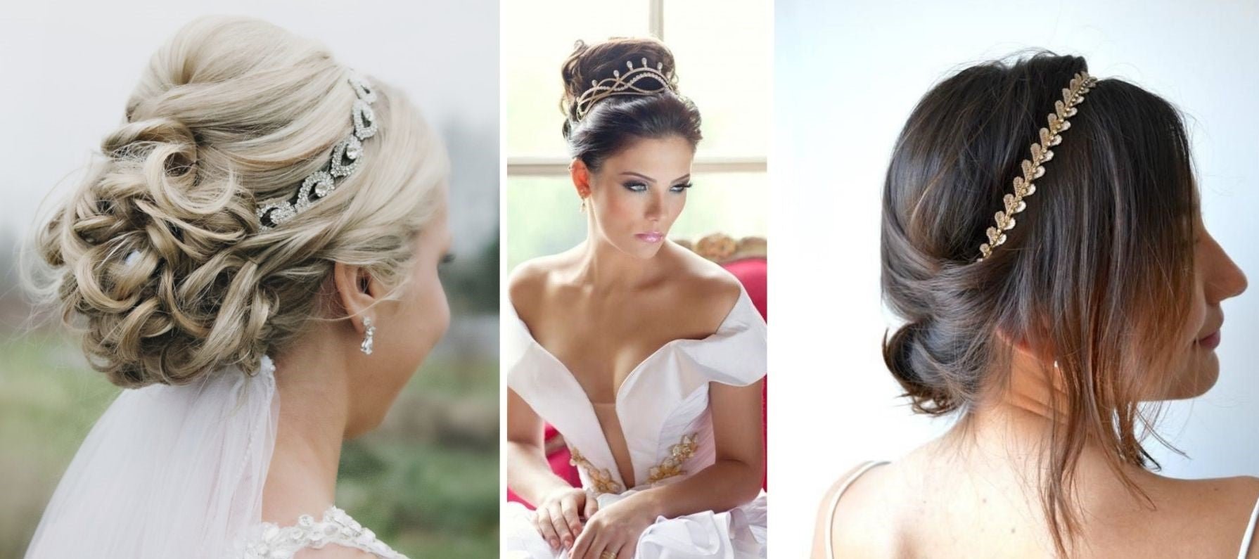 Chignon mit Stirnband
