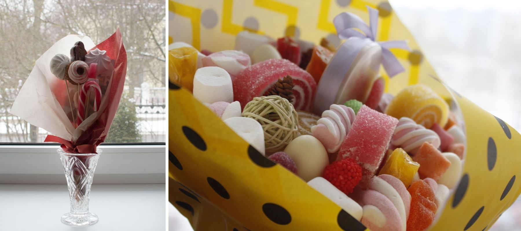 bouquet de bonbons cadeau