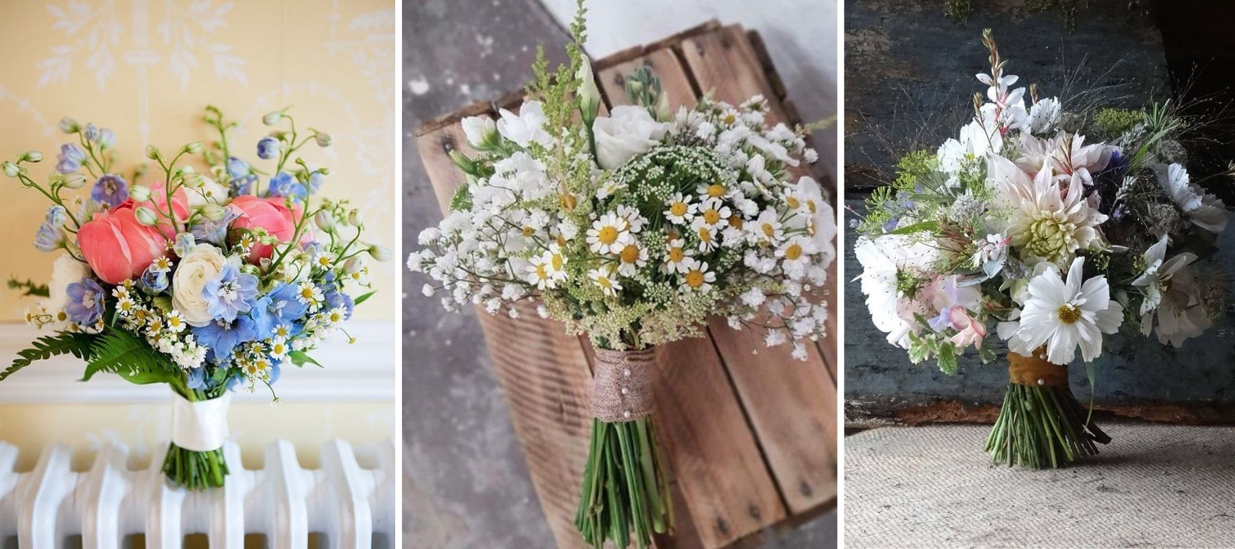 bouquet de mariage rustique