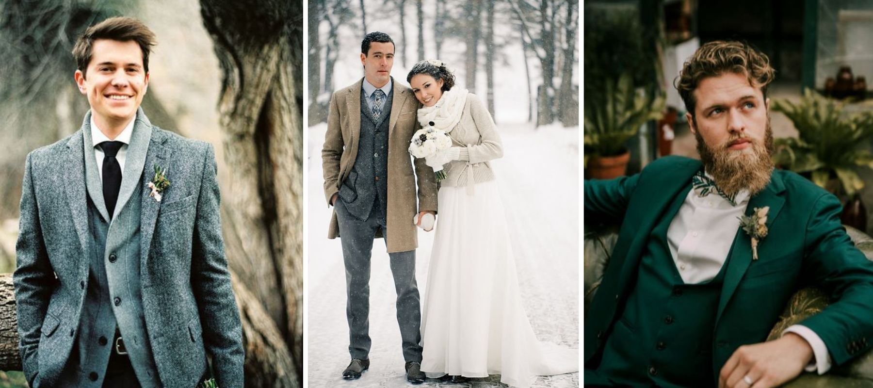 Winter-Hochzeitskleid