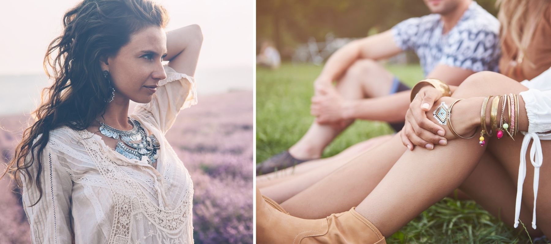 hippie chic accessoire halskette schmuck