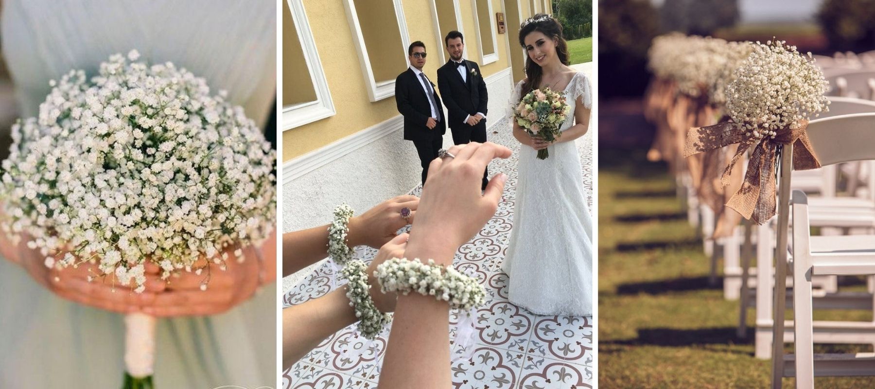 mariage fleurs blanches