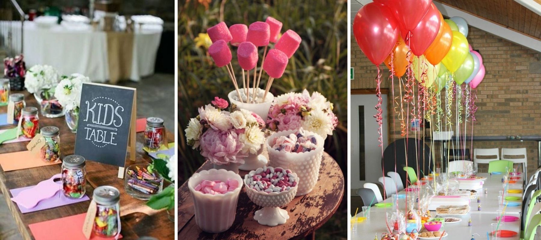 table des enfants bonbons de mariage