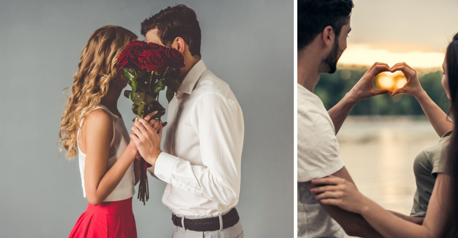 Geschenkrose für Paare zum Valentinstag