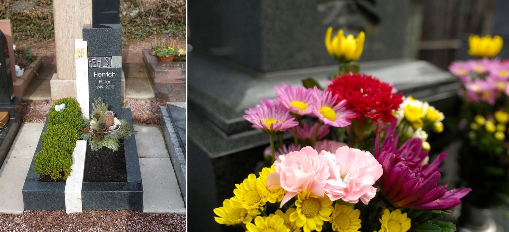 Flower on Coffin