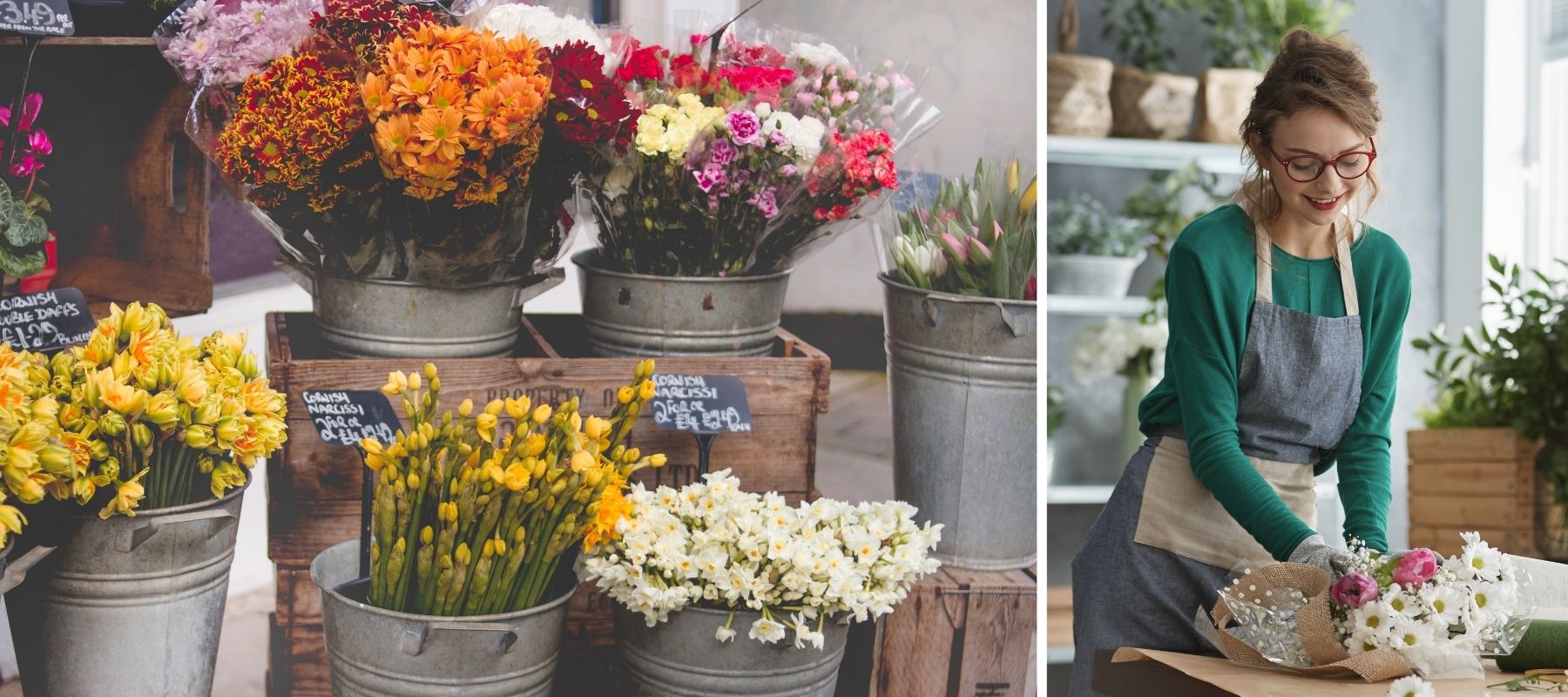 bouquet de fleurs de saison