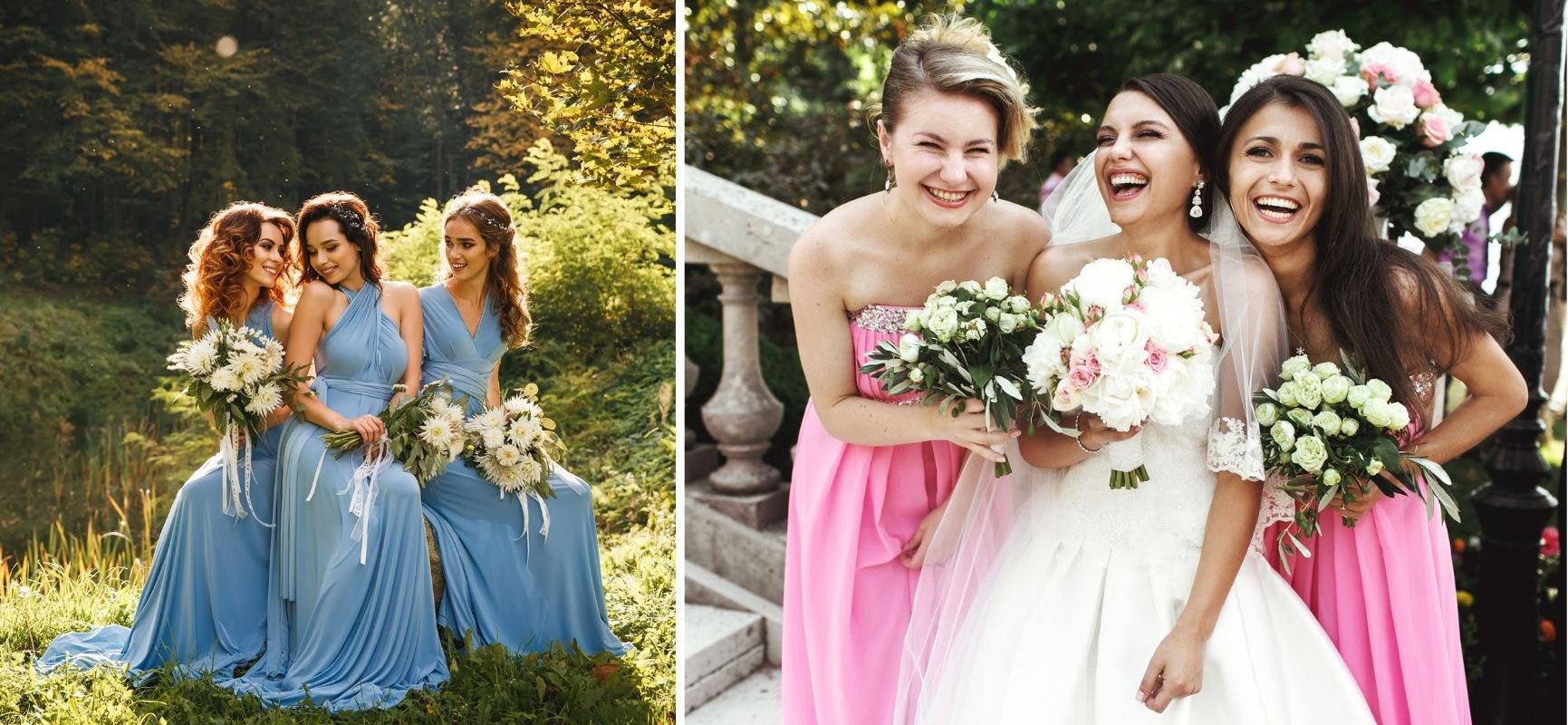 Brautjungfern Land böhmische Hochzeit