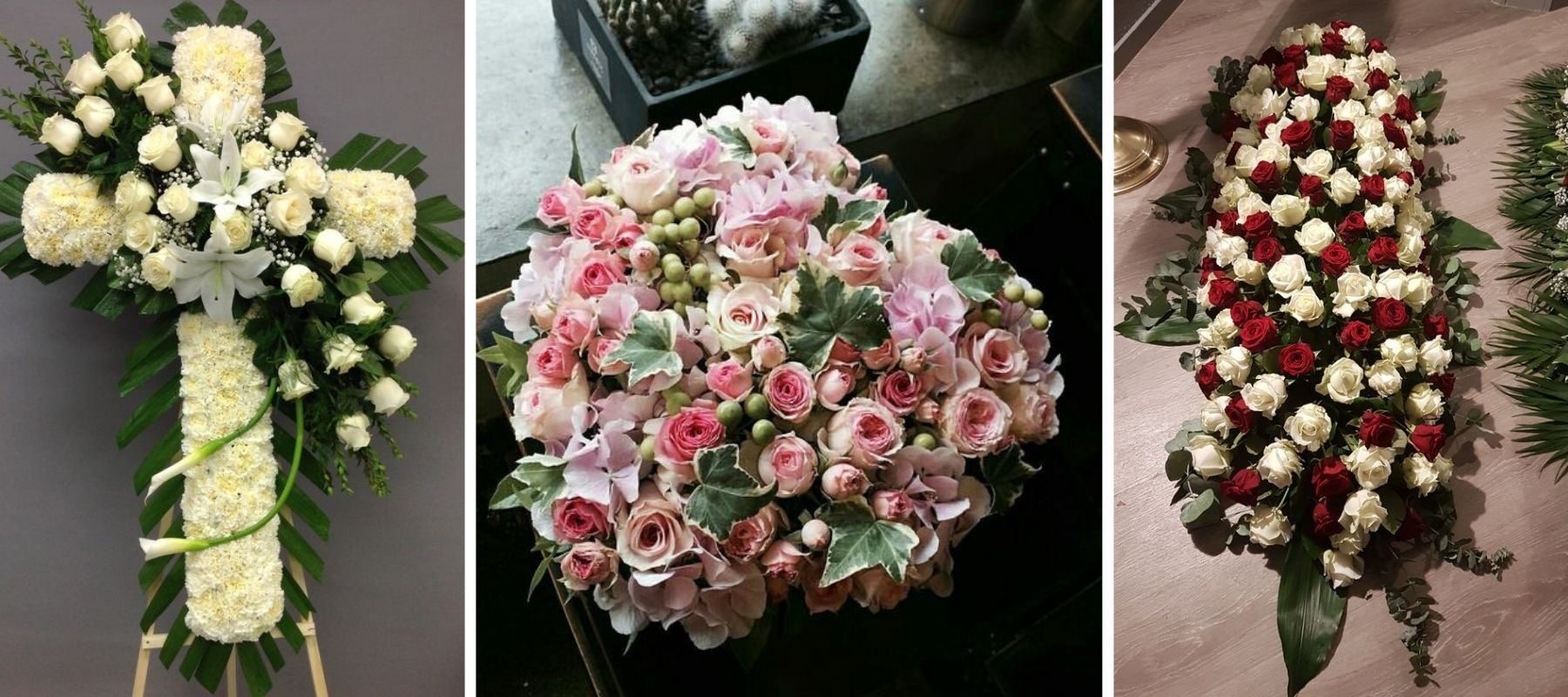 arrangement floral funéraire