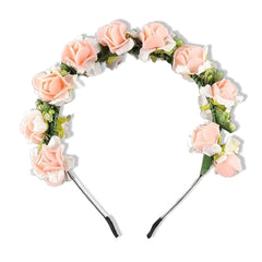 bandeau couronne de fleurs