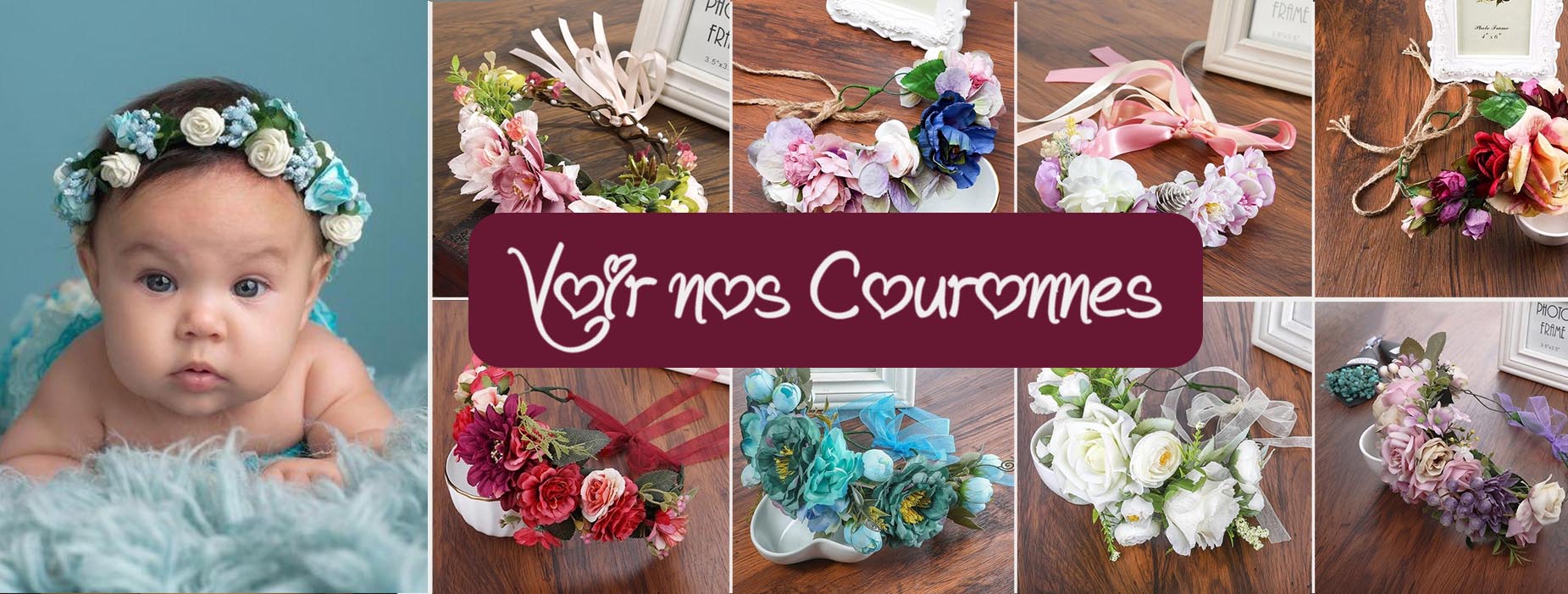 voir nos couronnes pour bebe